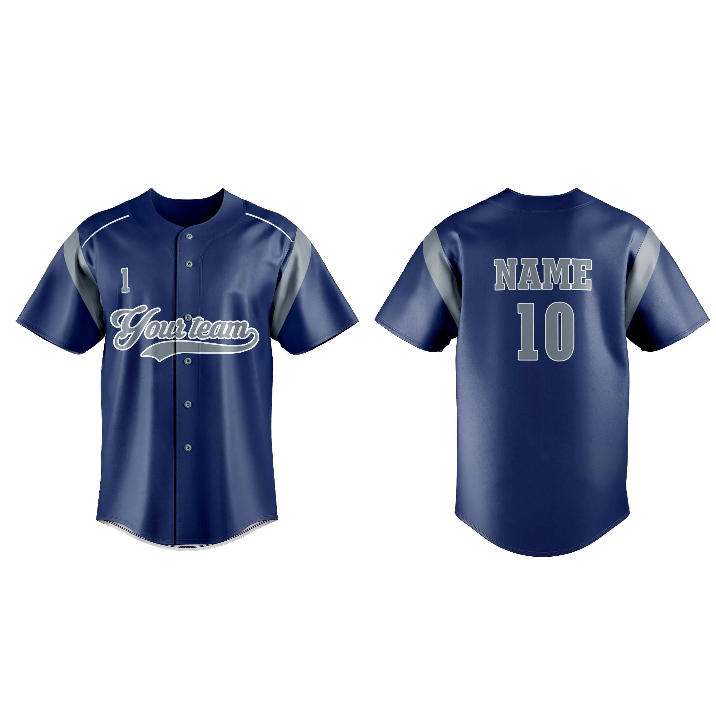 Sublimated baseball jersey 1001