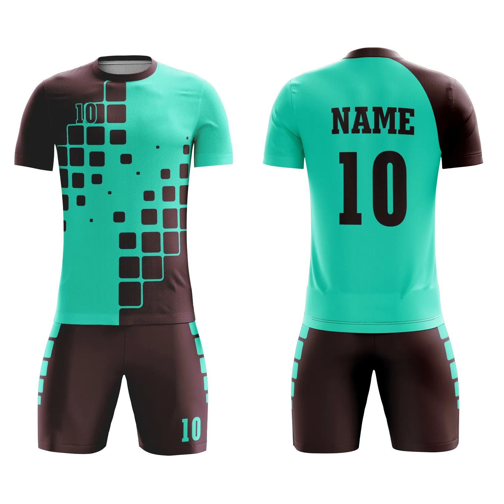 Sublimated custom Soccer uniform 1002