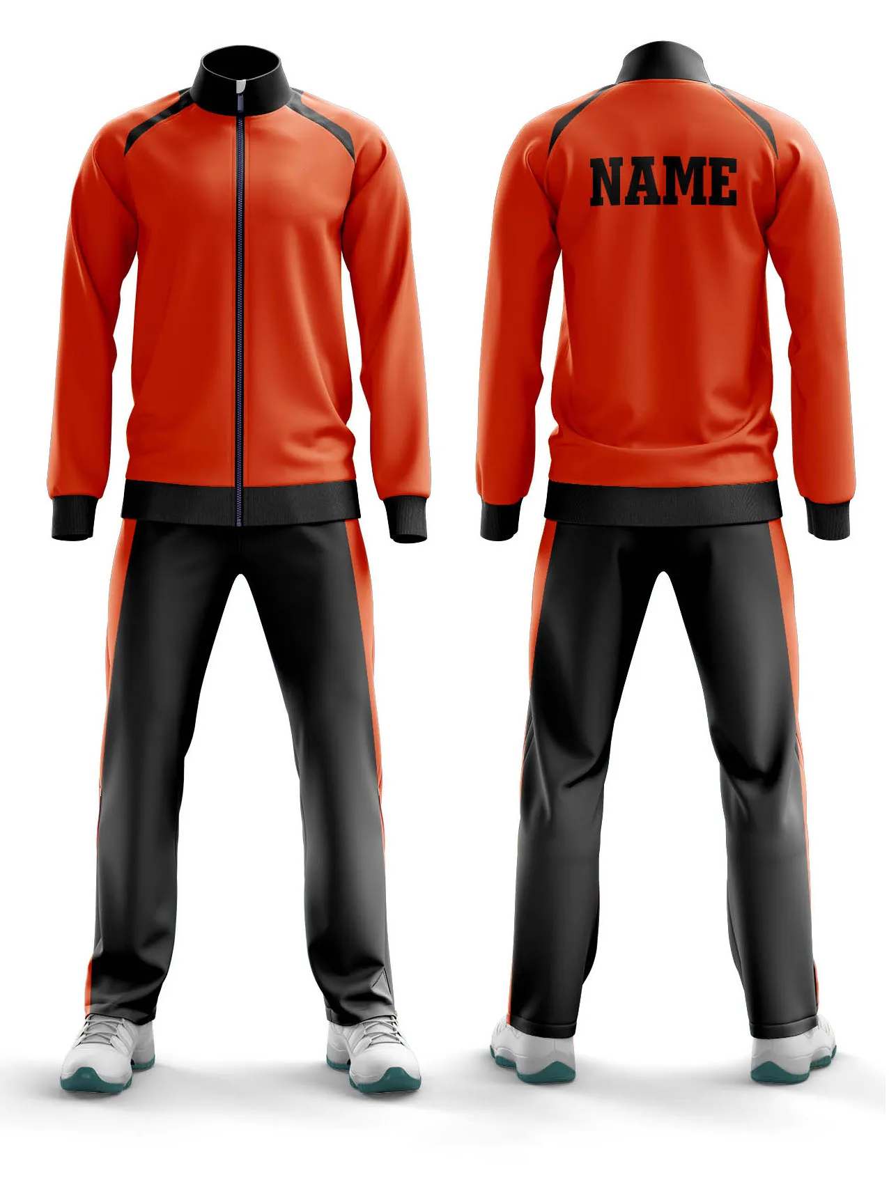Sublimated custom track suite 1007