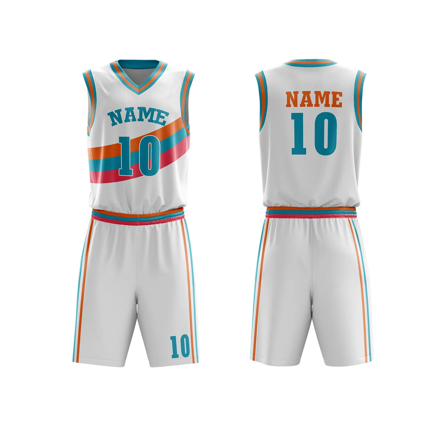 Sublimated Basket ball uniform 1008