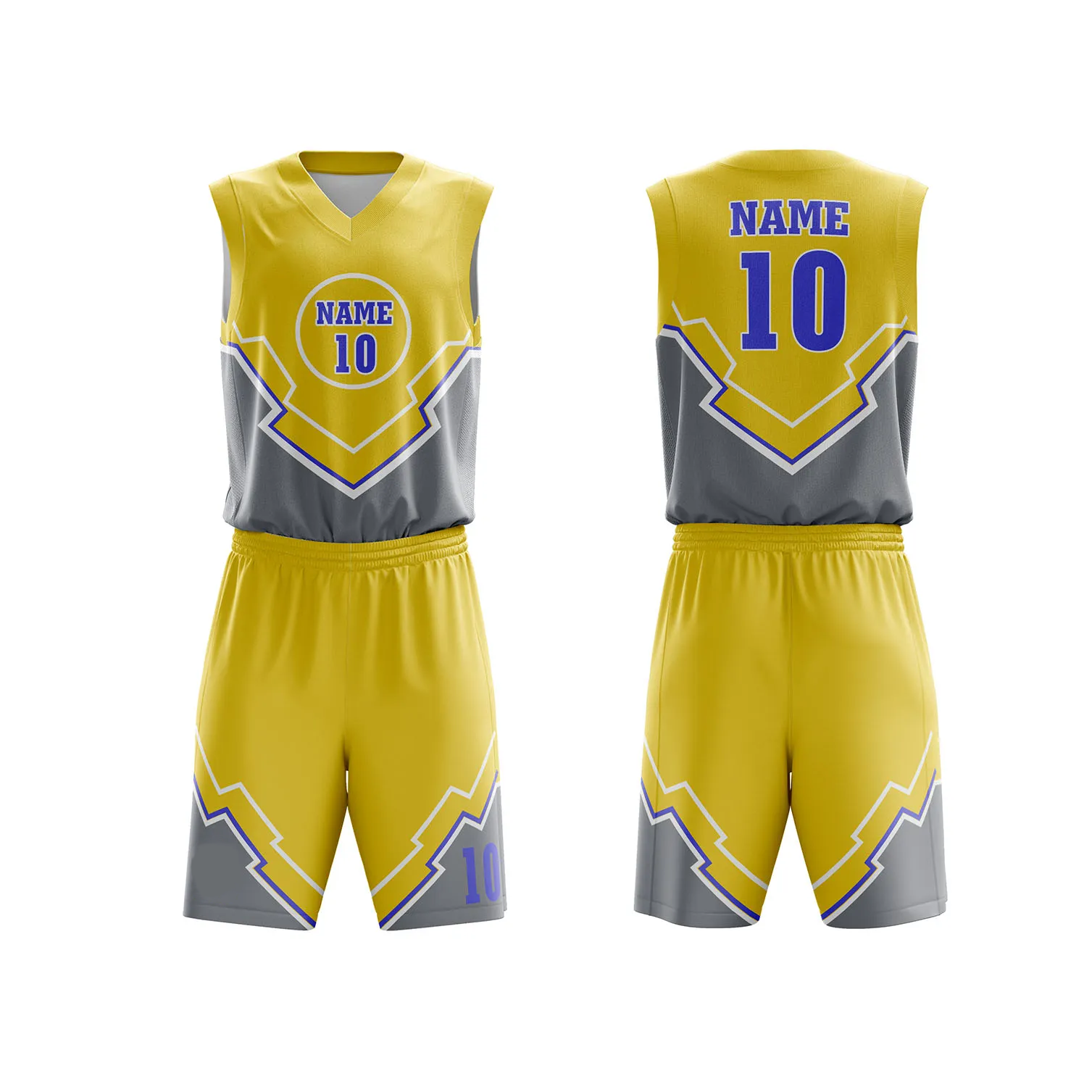 Sublimated Basket ball uniform 1009