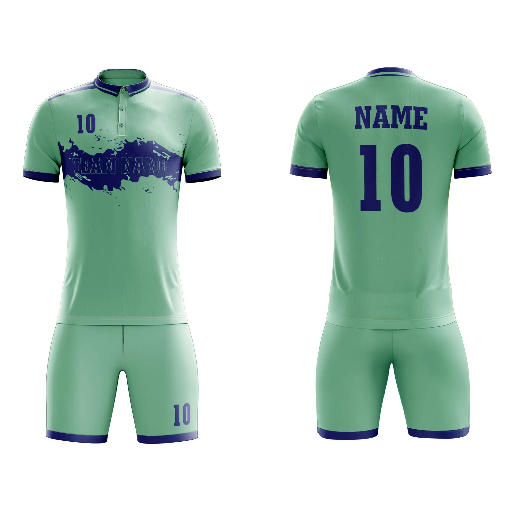 Sublimated custom Soccer uniform 1011