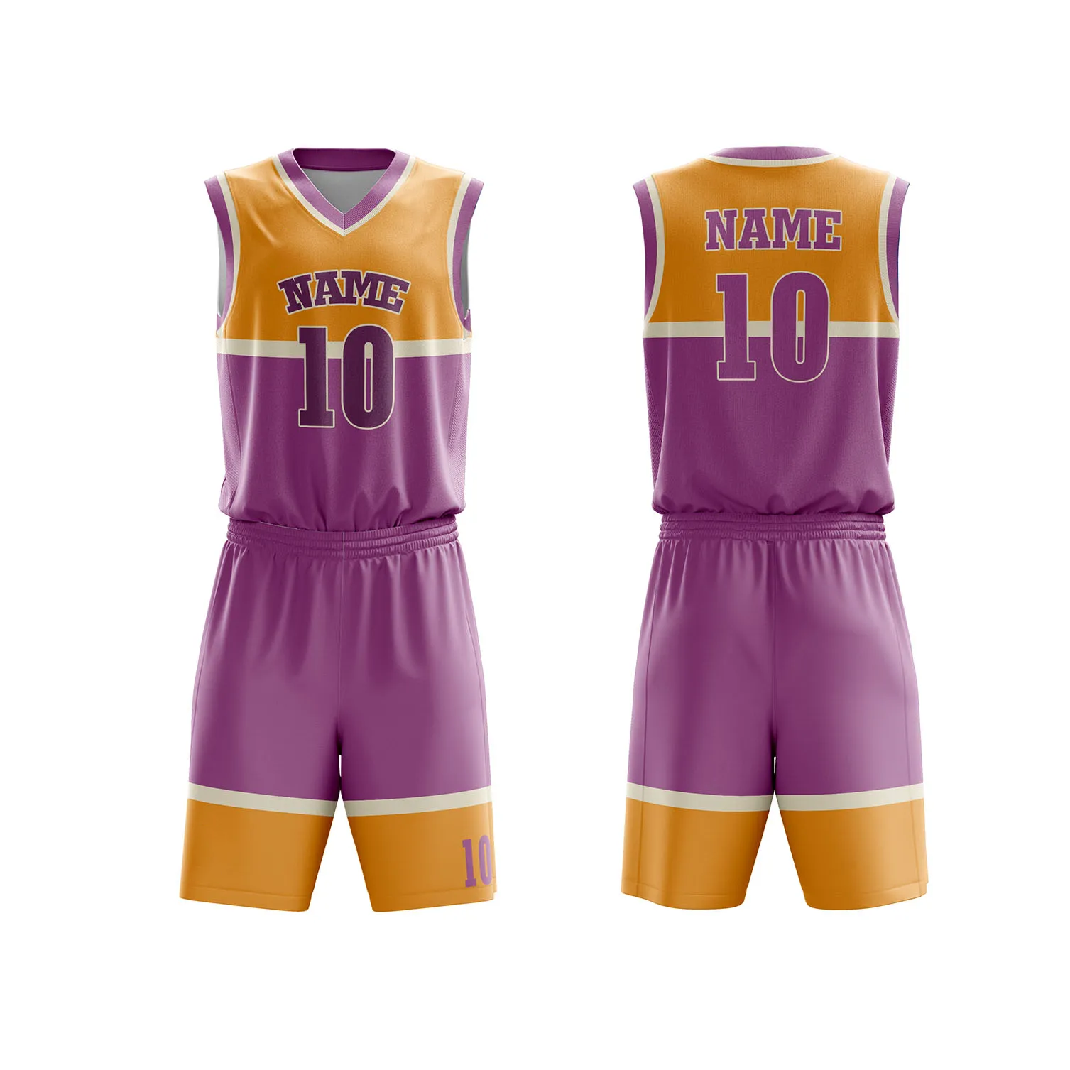 Sublimated Basket ball uniform 1012