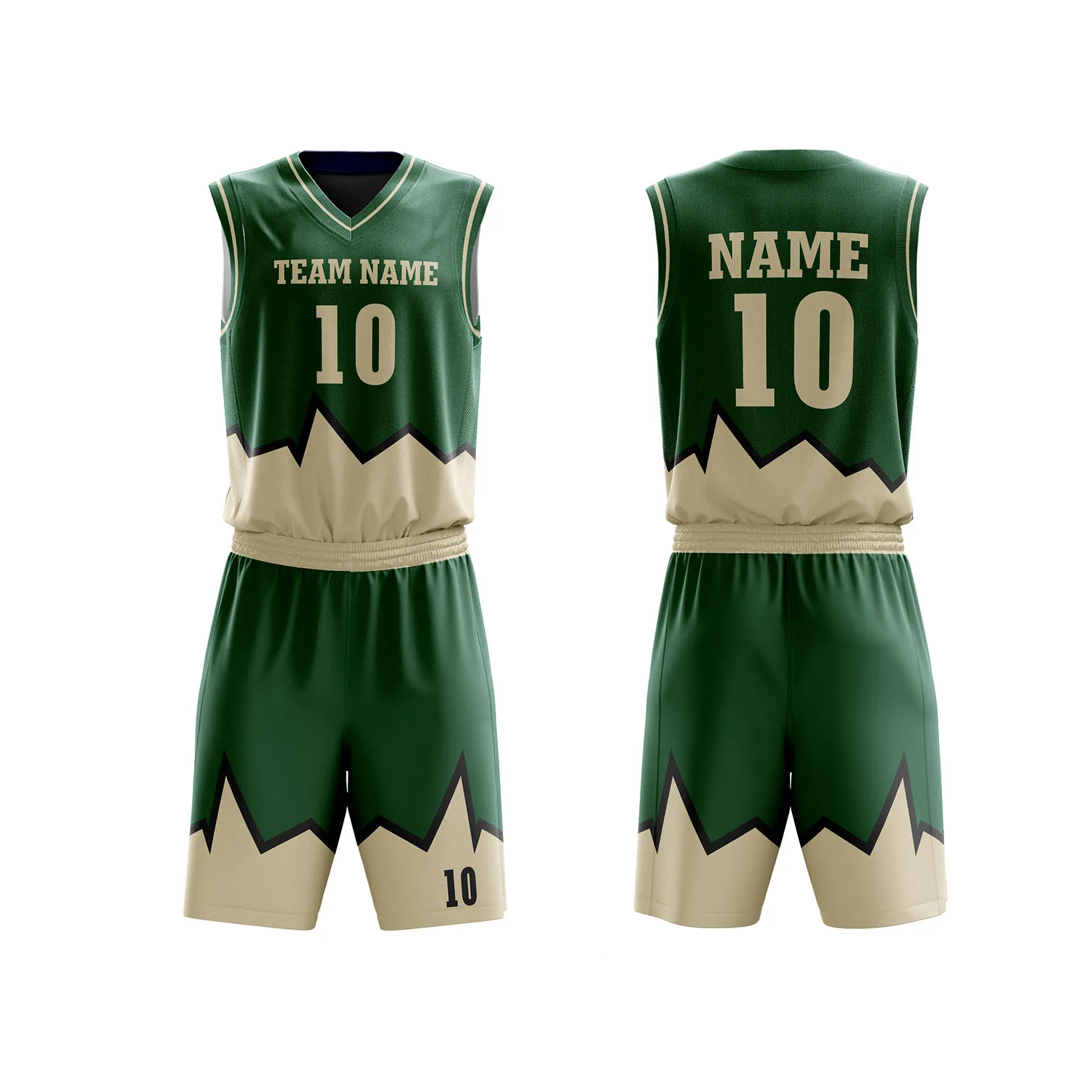 Sublimated Basket ball uniform 1017
