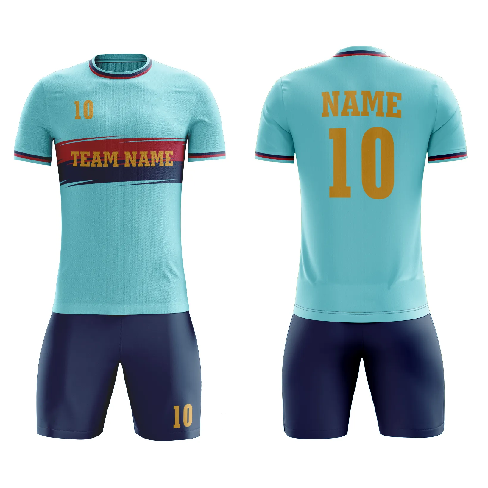 Sublimated custom Soccer uniform 1022