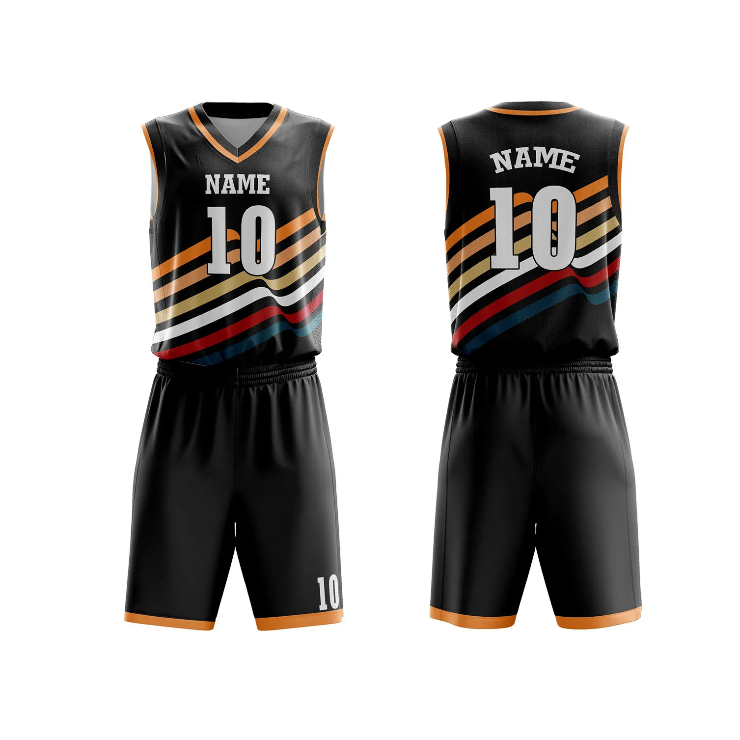 Sublimated Basket ball uniform 1026