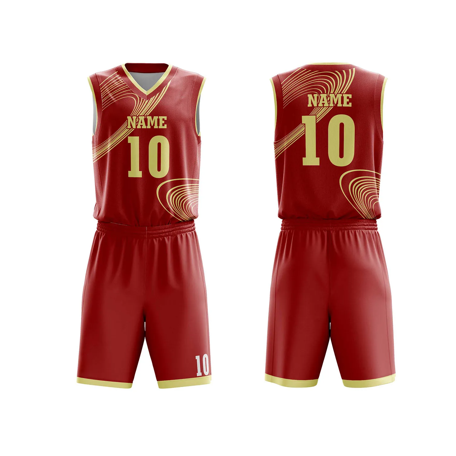 Sublimated Basket ball uniform 1027