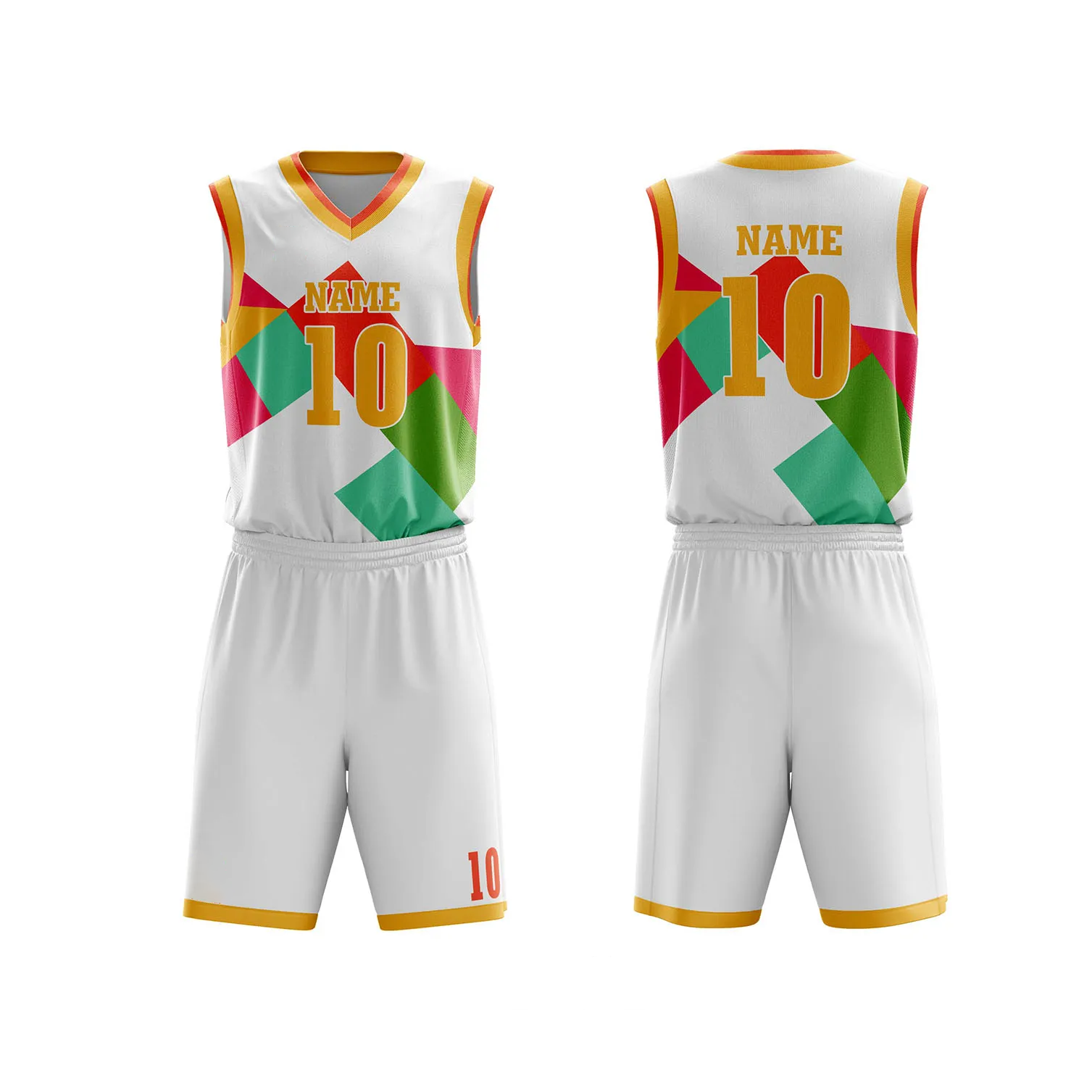 Sublimated Basket ball uniform 1028