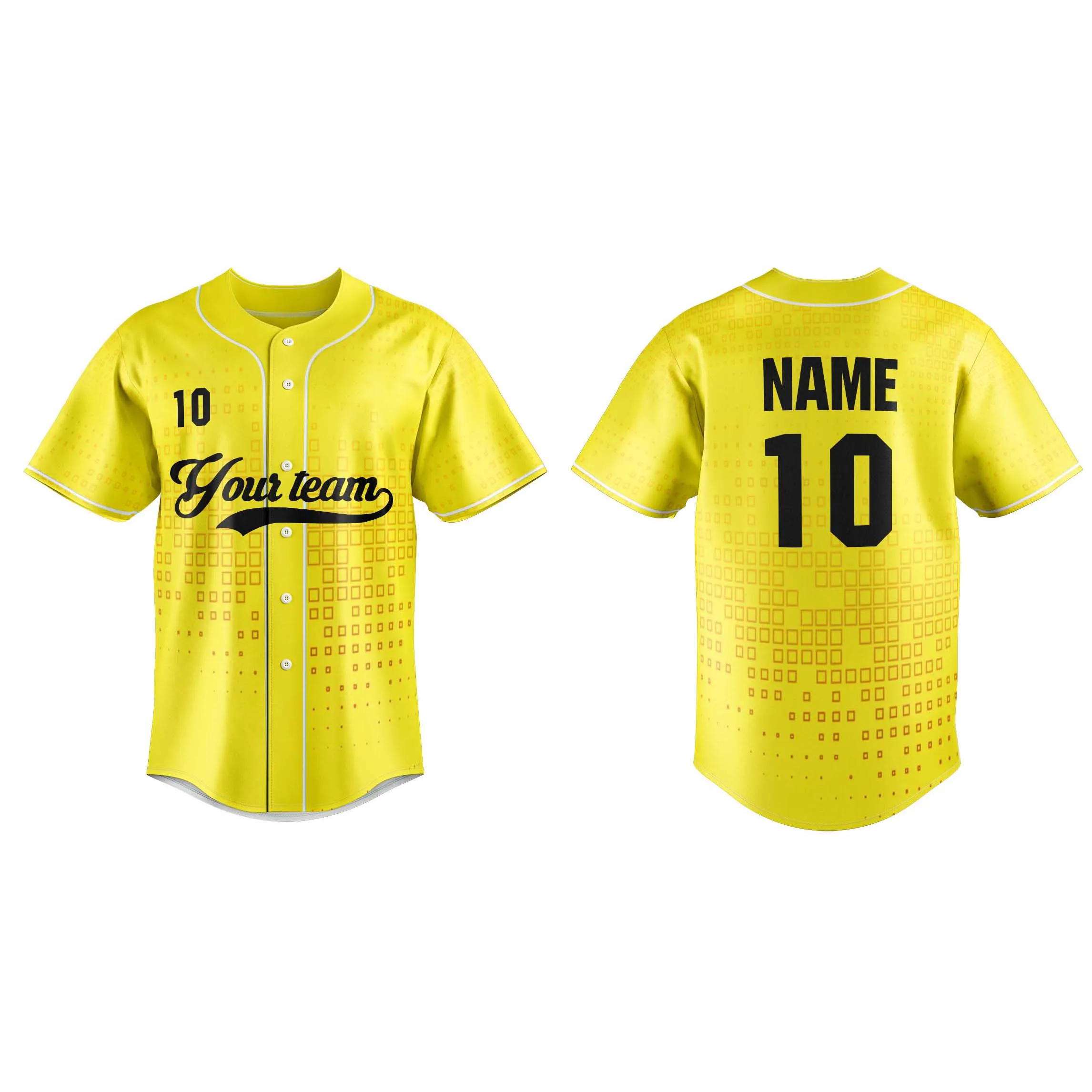 Sublimated baseball jersey 1032