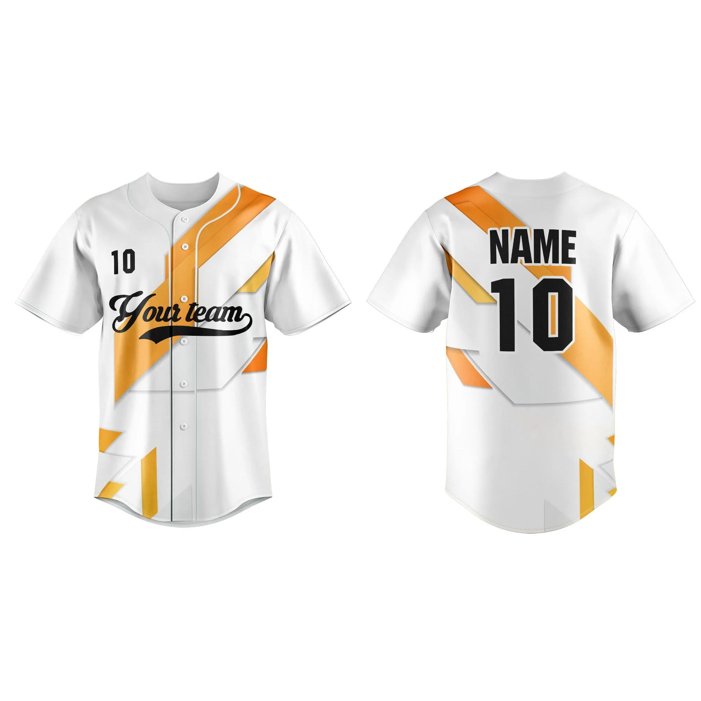 Sublimated baseball jersey 1037