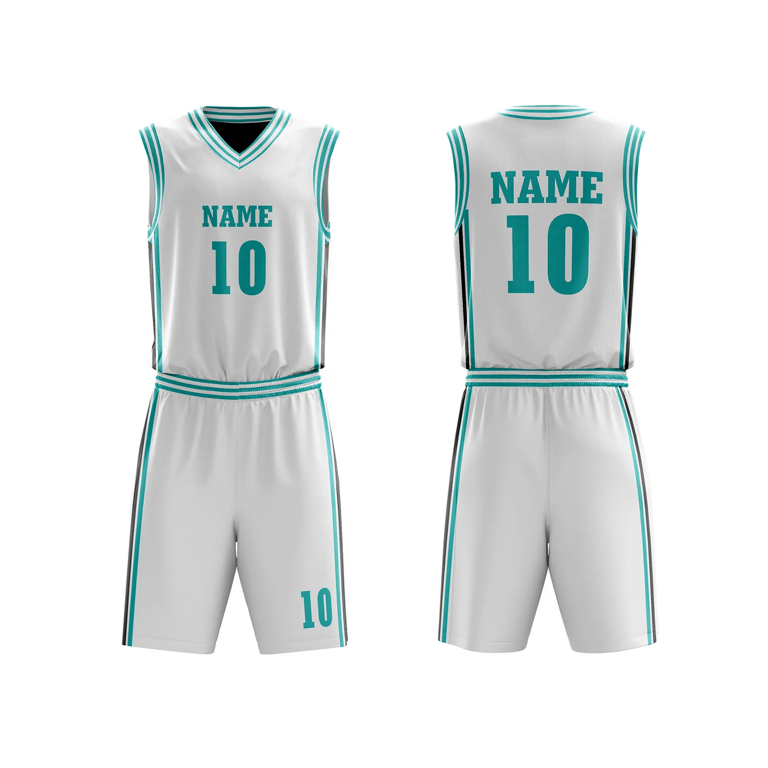 Sublimated Basket ball uniform 1048