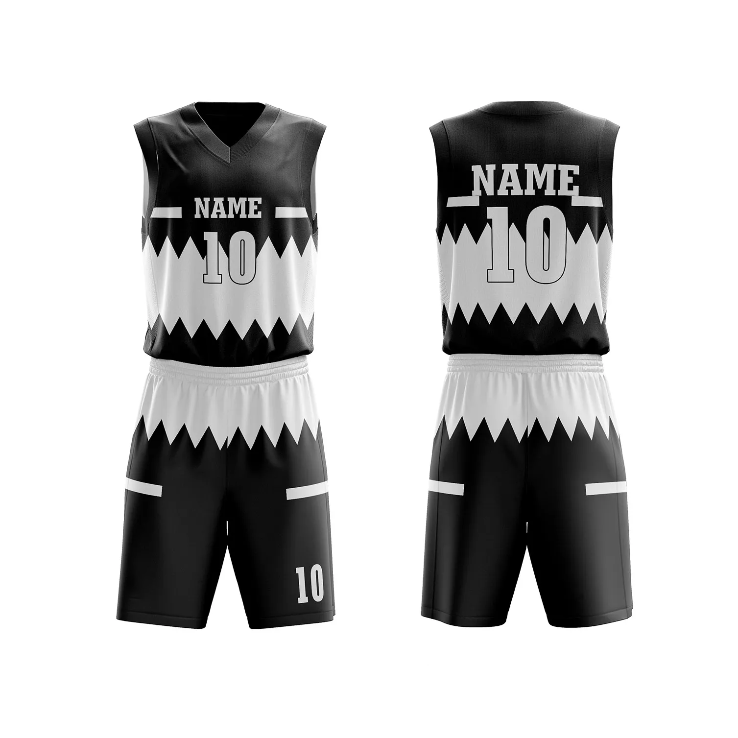 Sublimated Basket ball uniform 1049