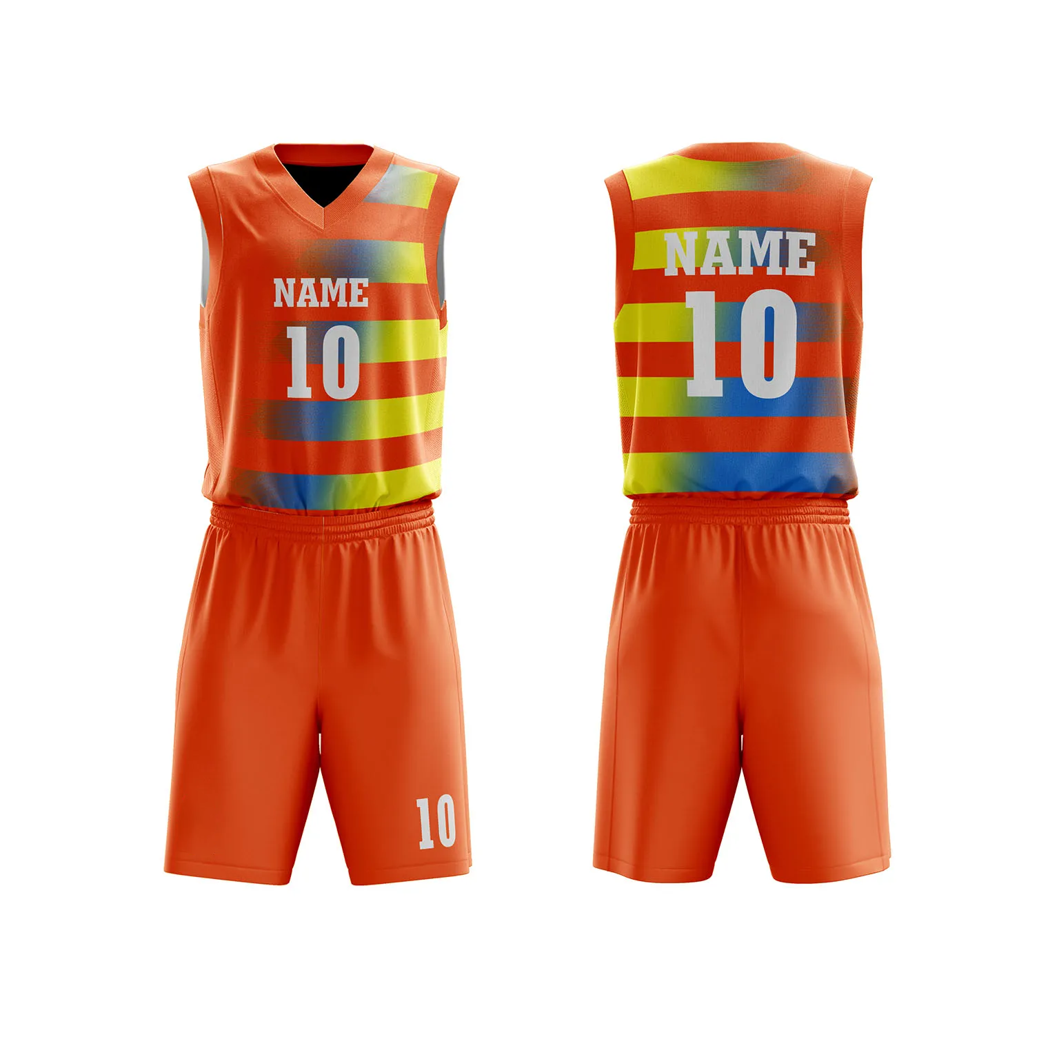 Sublimated Basket ball uniform 1053