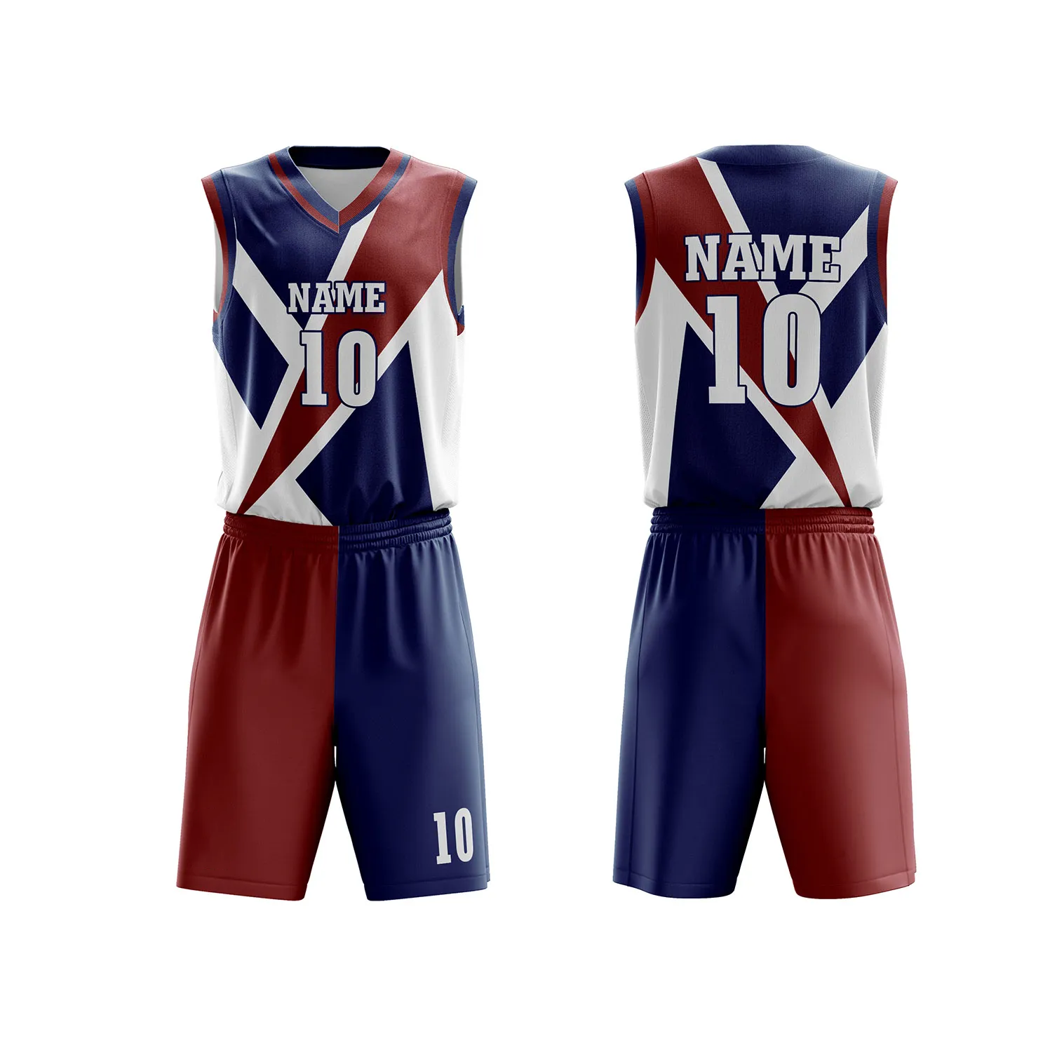 Sublimated Basket ball uniform 1067
