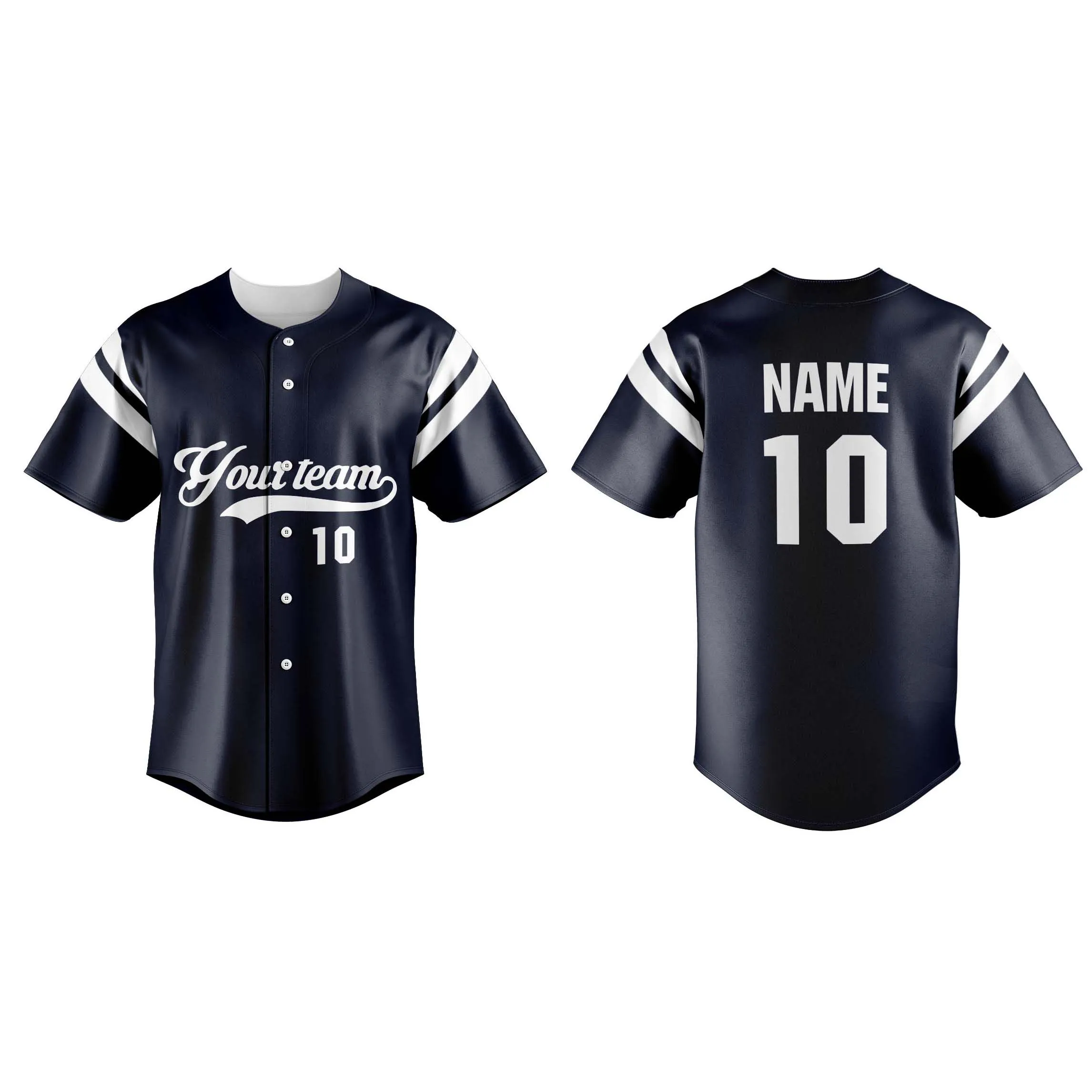 Sublimated baseball jersey 1068
