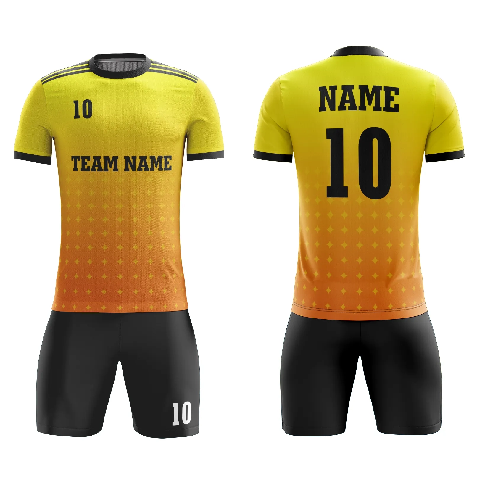 Sublimated custom Soccer uniform 1076