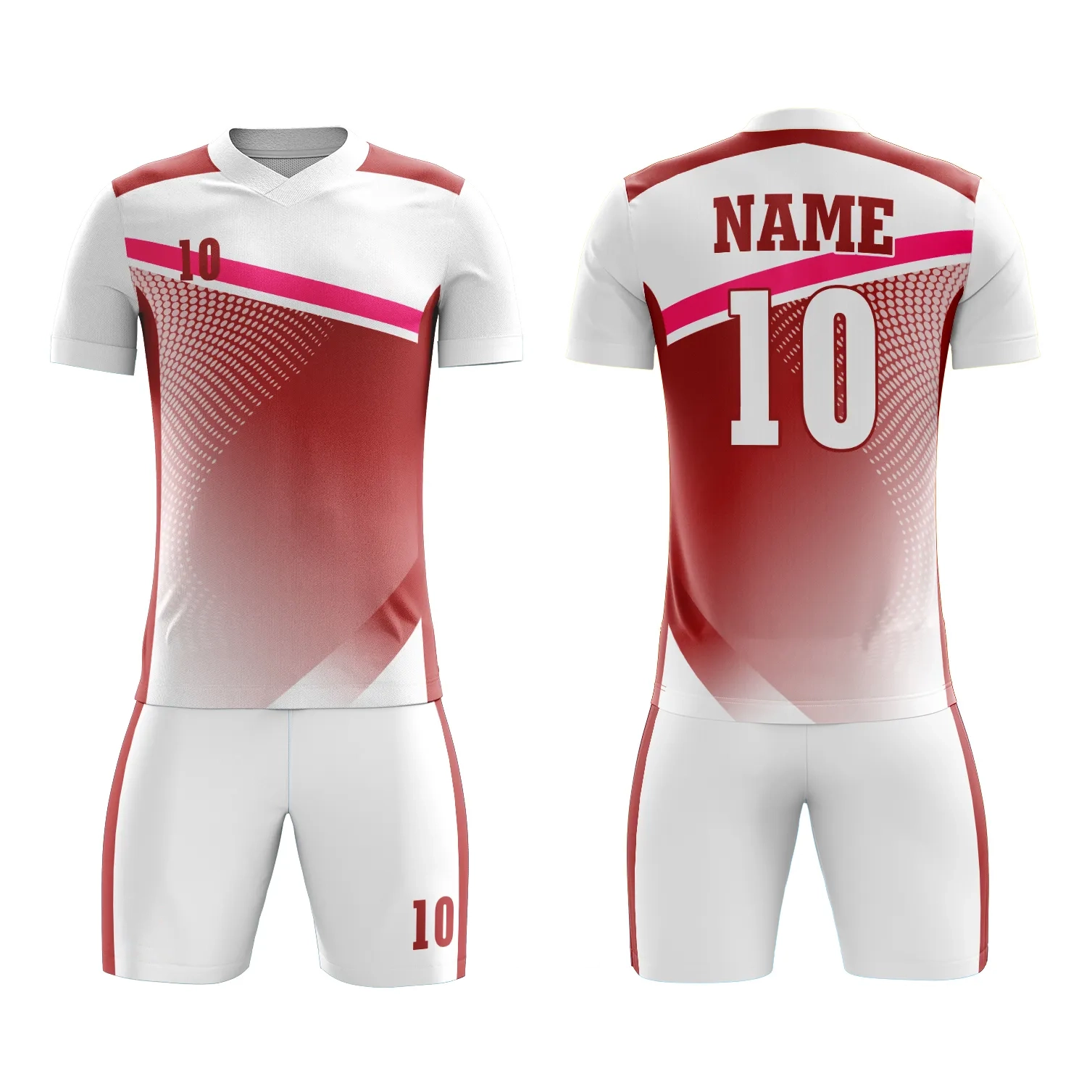 Sublimated custom Soccer uniform 1087