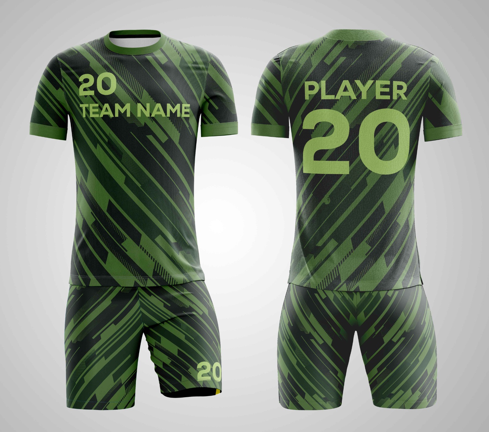 Sublimated custom Soccer uniform 1105