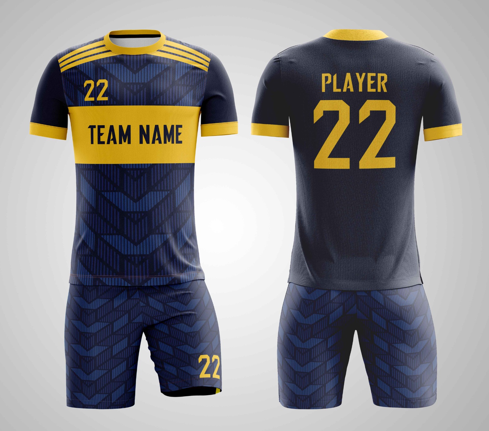 Sublimated custom Soccer uniform 1109