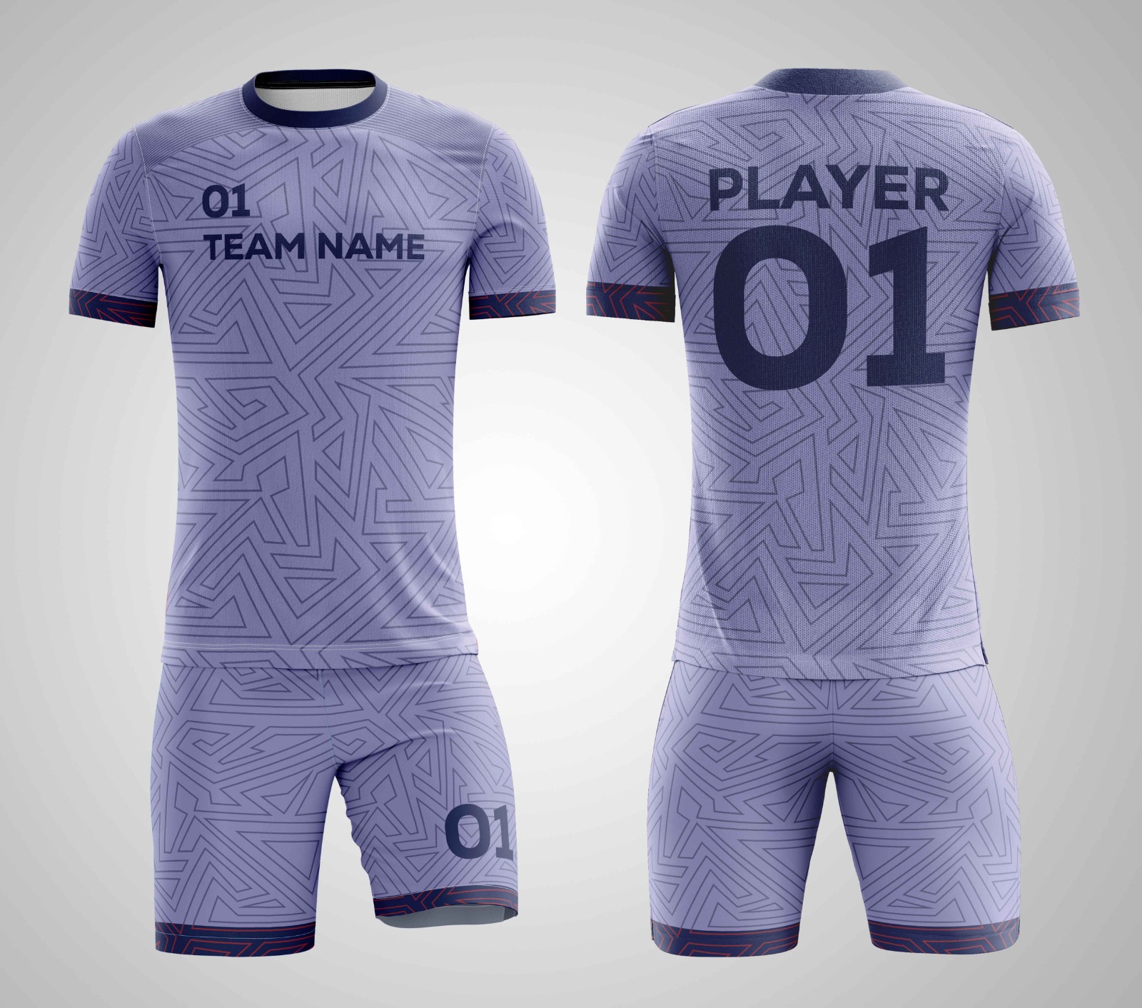 Sublimated custom Soccer uniform 1110