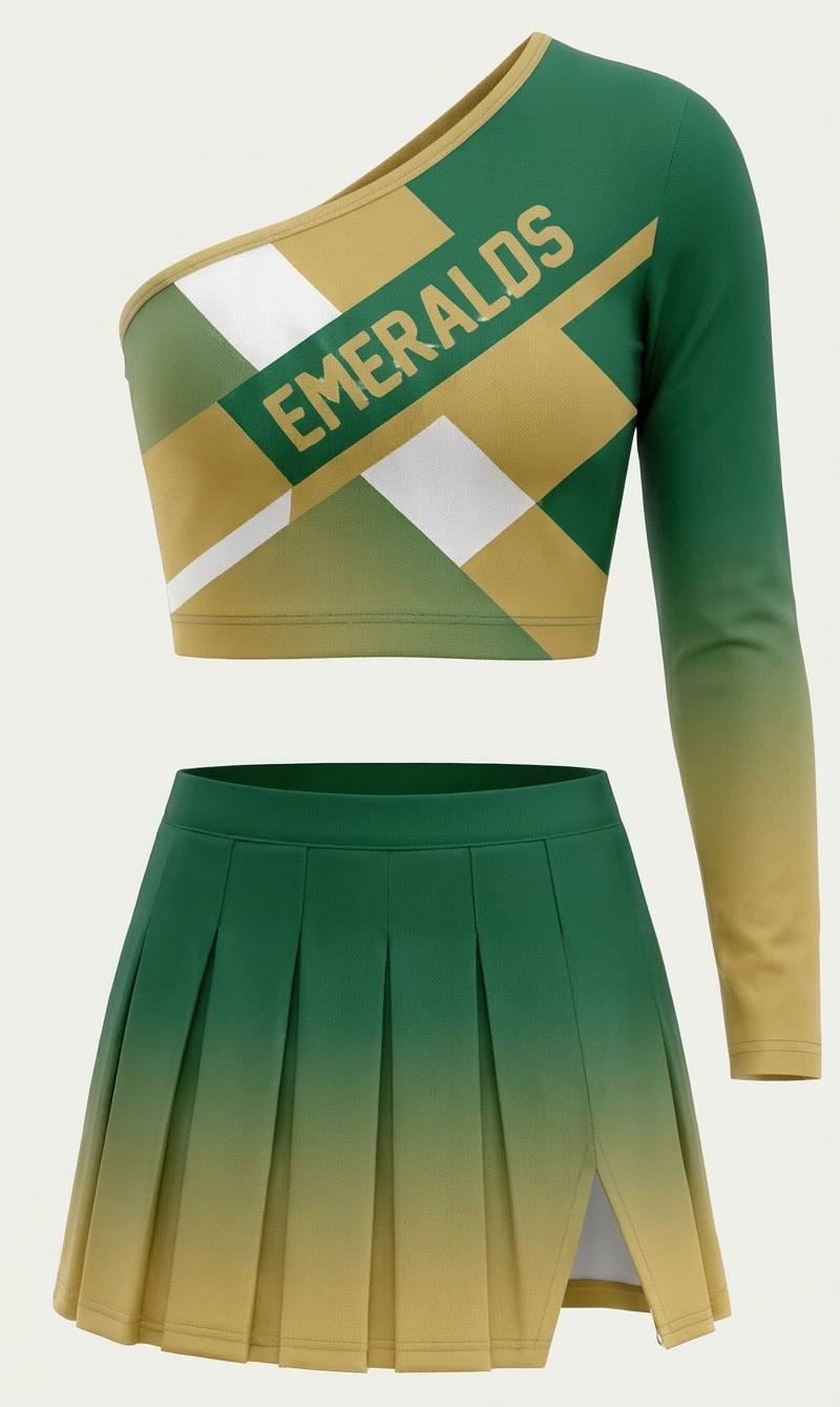 Sublimated custom Cheer Leader uniform 15