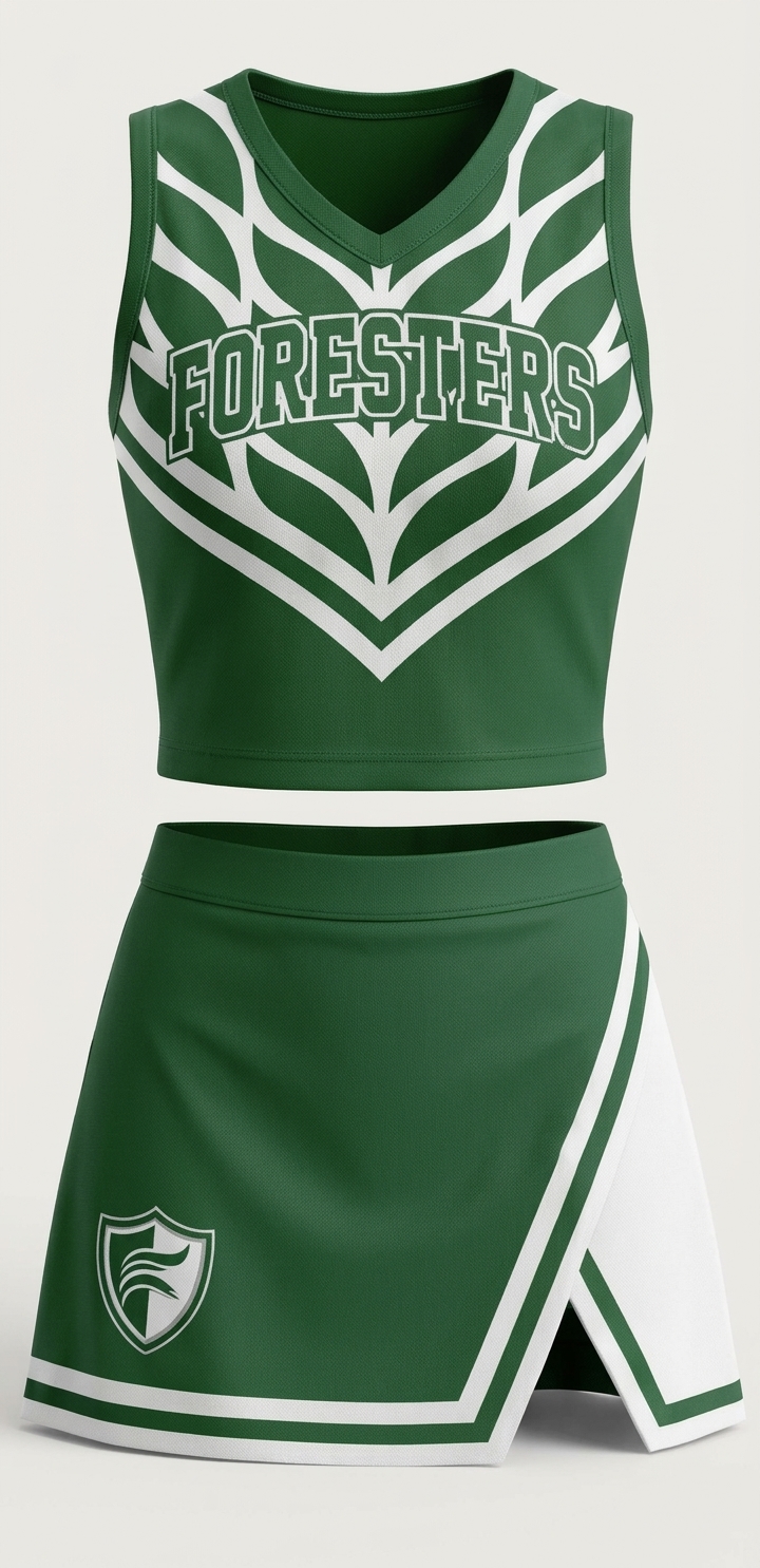 Sublimated custom Cheer Leader uniform 16