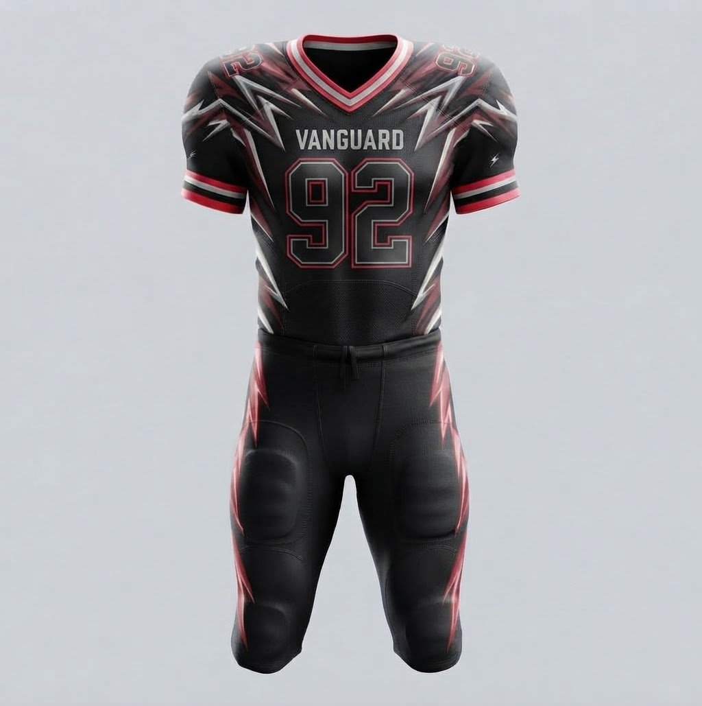 Sublimated custom Ameerican Football uniform 16
