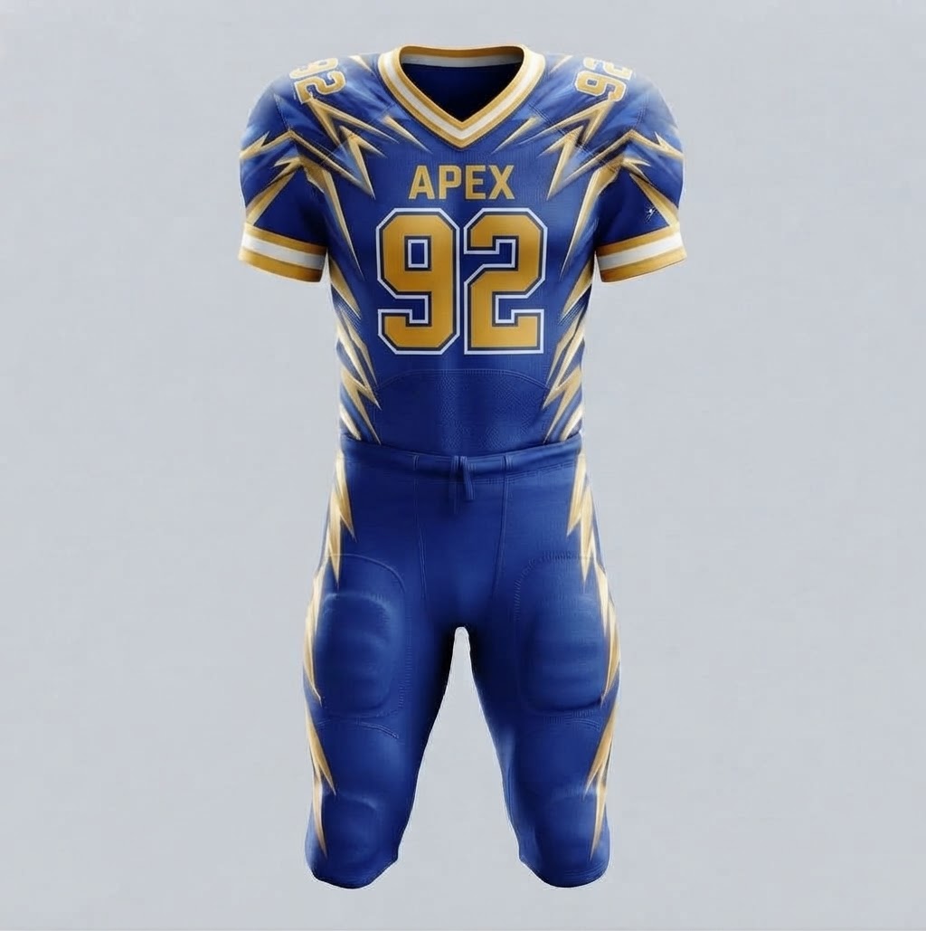 Sublimated custom Ameerican Football uniform 18