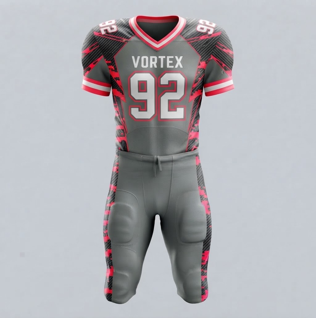 Sublimated custom Ameerican Football uniform 19
